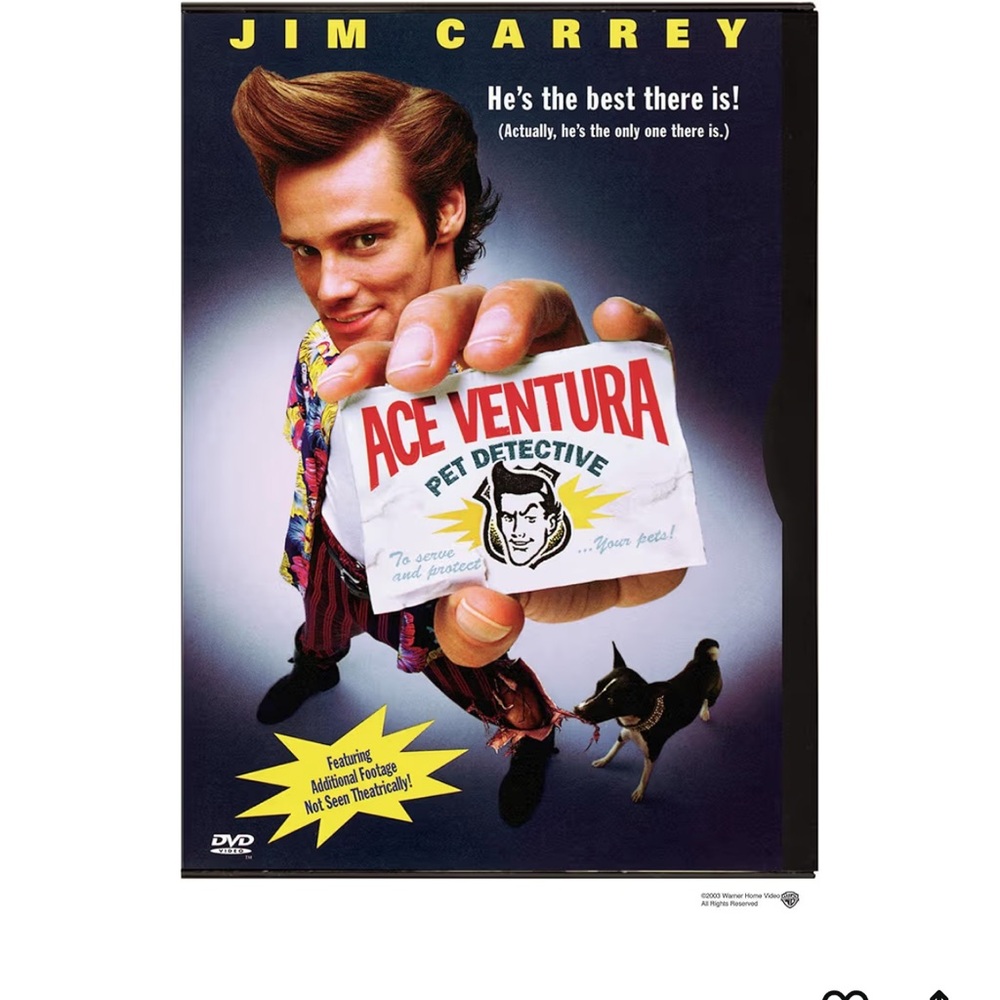 Ace Ventura Pet Detective Movie Poster - Multicolor